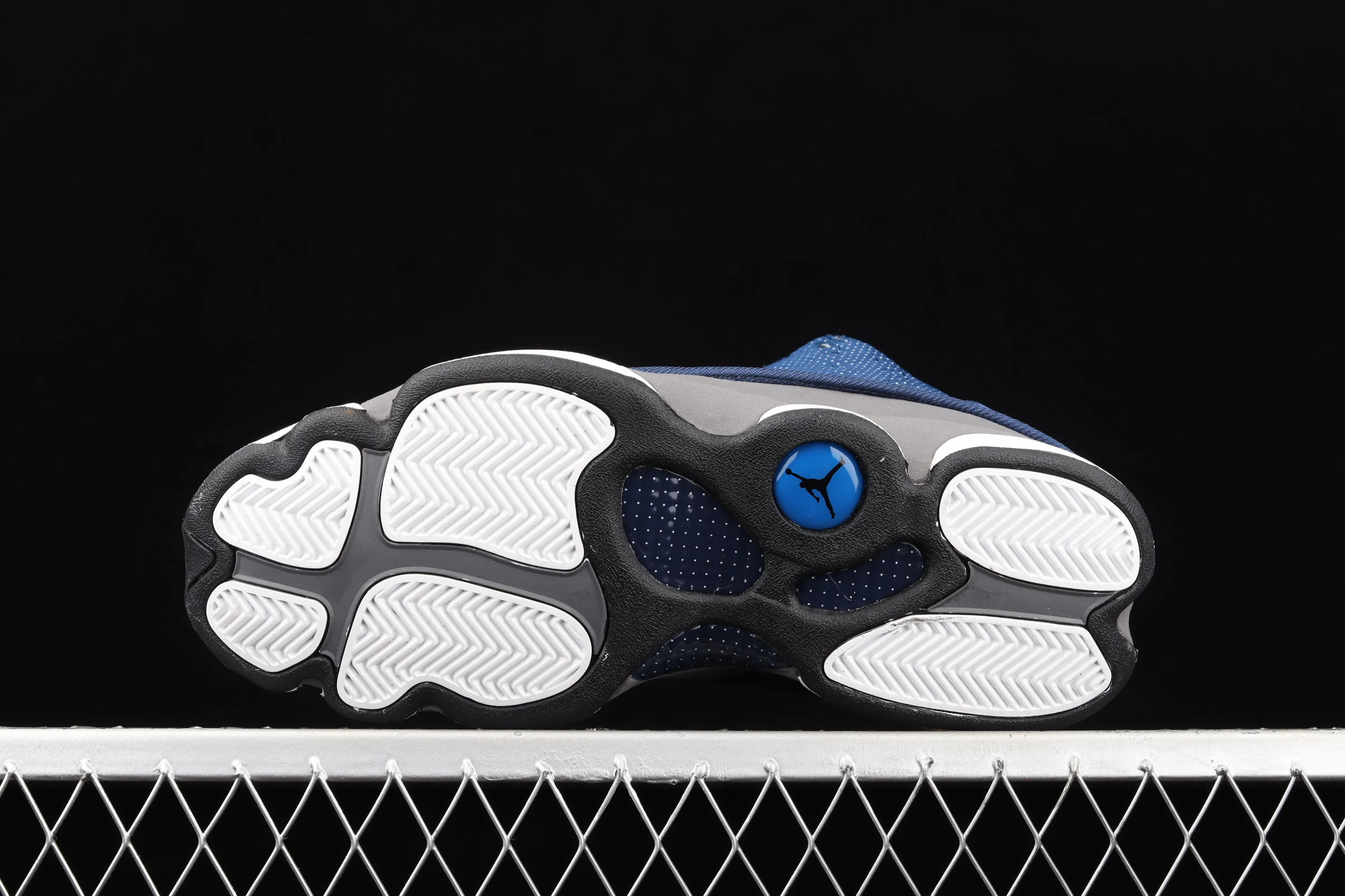 All categories Air Jordan Jordan series basketball shoes Air Jordan 13 G version Air Jordan 13 Flint GIGI AJ13 Joe 13 white blue navy blue 415171-404